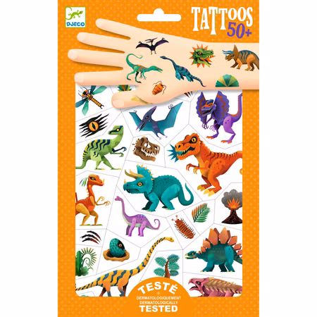 Tattoos - Dino Club
