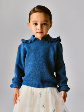 Name it - Kirstena LS Knit - Vintage Indigo