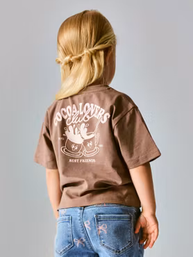 Name it - Kirstine Regular T-shirt - Brown Lentil