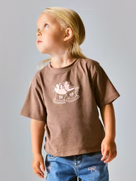 Name it - Kirstine Regular T-shirt - Brown Lentil