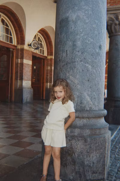 Konges Sløjd - Set Minnie T-shirt & Shorts - Green Haze