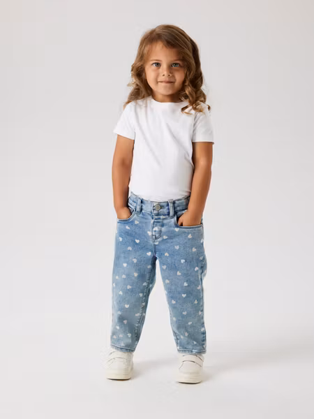 Name it - Bella Shaped Blue Denim Heart Jeans