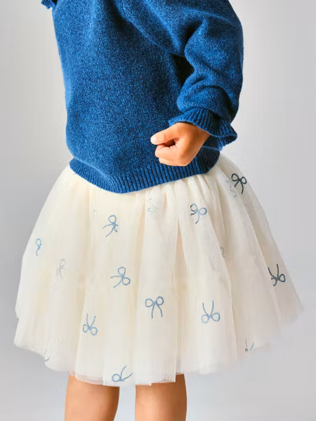 Name it - Kira Tulle Skirt - Vintage Indigo