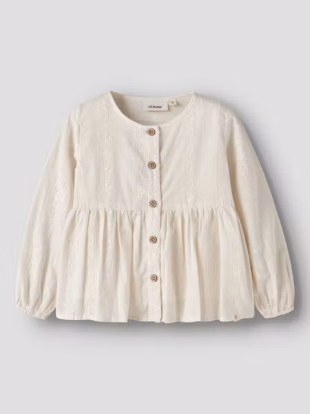Lil'Atelier - Floba LS Loose Shirt - Turtledove