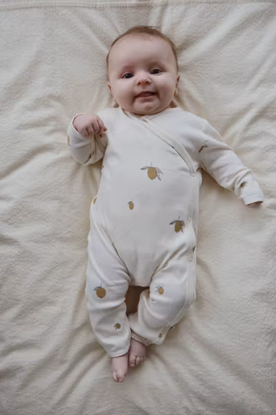 Konges Sløjd - Newborn Onesie - Lemon