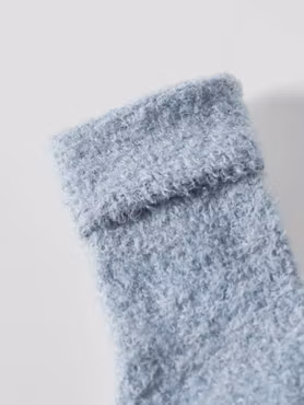 Name it - Mollo Terry Fluffy Sock - Ashley Blue