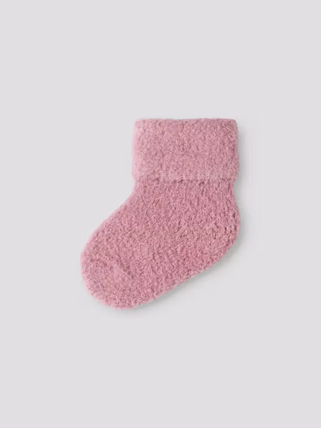 Name it - Folli Terry Fluffy Sock - Lilas