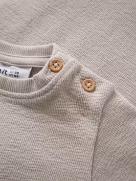 Name it - Larsen Baby Sweatshirt - Peyote