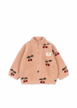 Konges Sløjd - Jody Teddy Jacket - Grande Cerise Blush Cherry