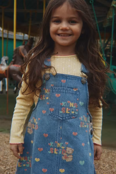 Konges Sløjd - Magot Overall Dress - Teddy Coeur