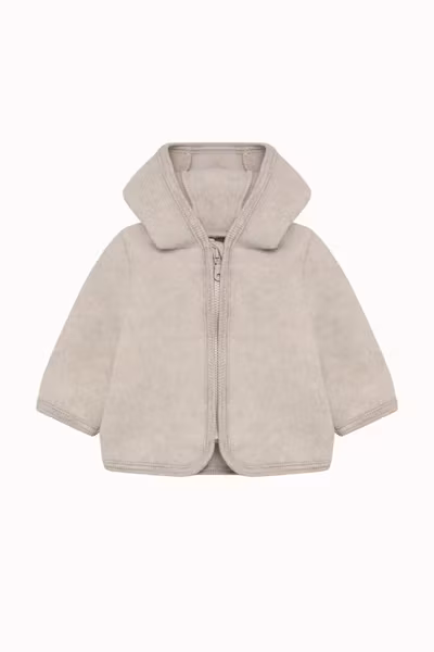 HUTTEliHUT - Jacket Wool Fleece - Camel Melange