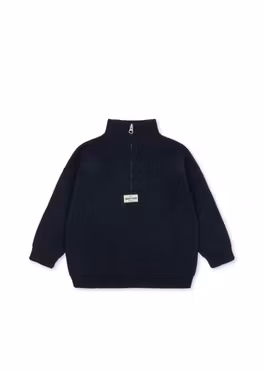 Konges Sløjd - Mano Half Zip - Total Eclipse