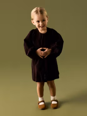 Name it - Fininar LS Dress - Chocolate Plum