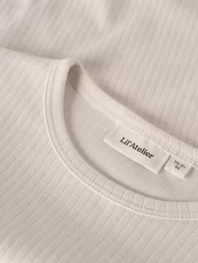 Lil'Atelier - Gabo Bob LS Slim Top - Turtledove