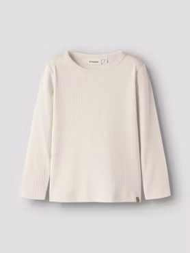 Lil'Atelier - Gabo Bob LS Slim Top - Turtledove