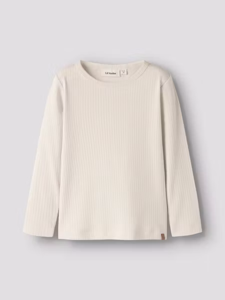 Lil'Atelier - Gabo Bob LS Slim Top - Turtledove