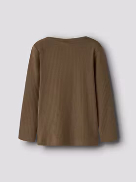 Lil'Atelier - Gabo Bob LS Slim Top - Teak