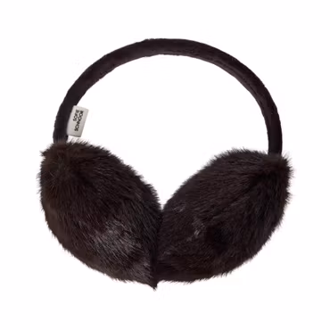 Sofie Schnoor -  Elenask Ear Warmers - Dark Brown