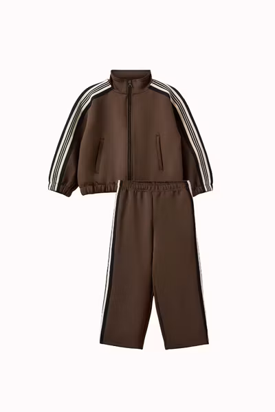 Sofie Schnoor - TrackSuit Set BarbarKB Jacket & GabbiKB Trousers - Brown