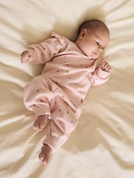 Name it - Nabiaya Baby Sweatshirt Velour - Lotus