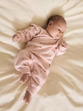 Name it - Nabiaya Baby Sweatpants Velour - Lotus