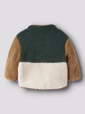 Name it - Macey Teddy Jacket - Jungle Green