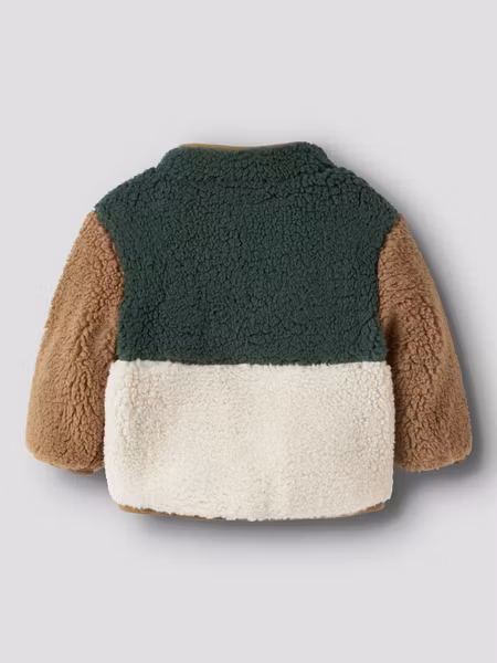 Name it - Macey Teddy Jacket - Jungle Green