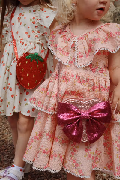 Konges Sløjd - Tut Bow Shoulder Bag - Sangria