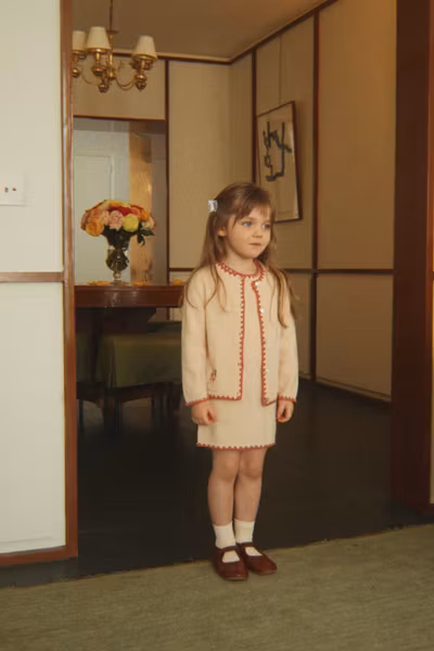 Konges Sløjd - Collette Cardigan - Rosey