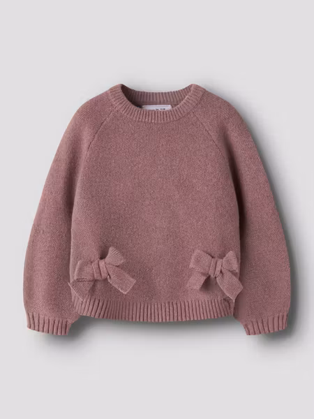 Name it - Dopner LS Knit - Wild Ginger