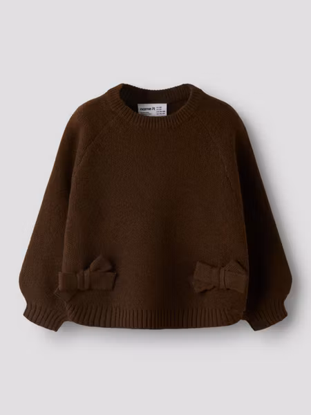 Name it - Dopner LS Knit - Chocolate Plum