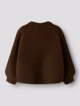 Name it - Dopner LS Knit - Chocolate Plum