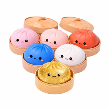 Squeeze Mini Bao Dumpling - olika färger