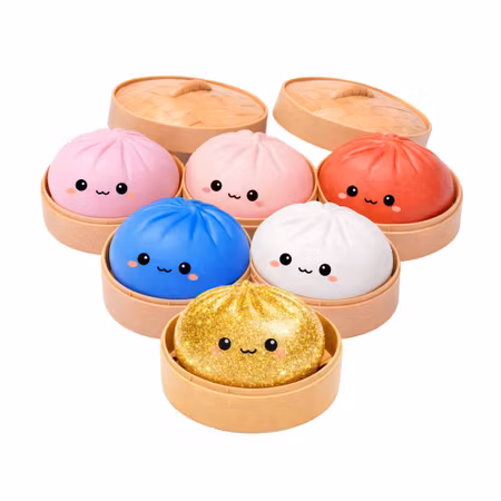 Squeeze Mini Bao Dumpling - olika färger