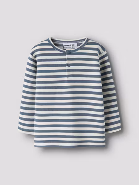 Name it - Niles LS Regular Top - Blue Mirage