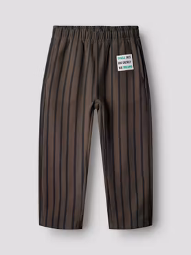 Name it - Nakin Barrel Sweatpants - Chocolate Brown