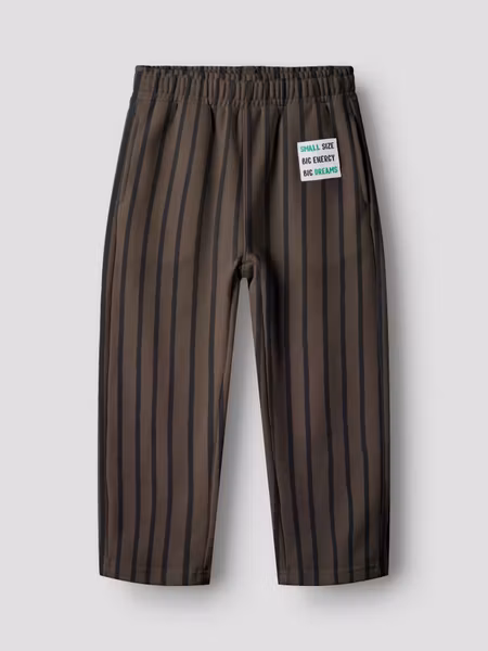 Name it - Nakin Barrel Sweatpants - Chocolate Brown