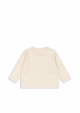 Konges Sløjd - Fili Longsleeve Tee - Almond Milk