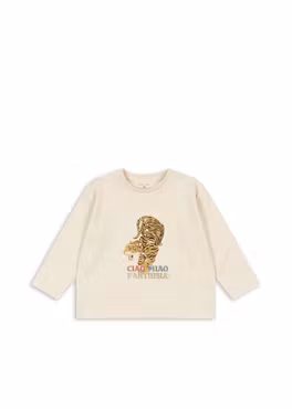 Konges Sløjd - Fili Longsleeve Tee - Almond Milk
