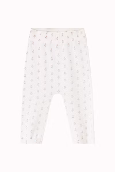 MarMar Copenhagen - Newborn Modal Mix Knitwear Pants Pira - Flower Stripe