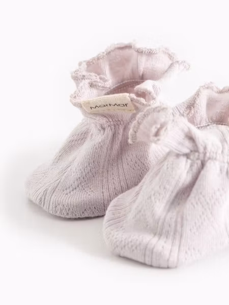 MarMar Copenhagen - Newborn Tossor Bootsies - Violet Dust