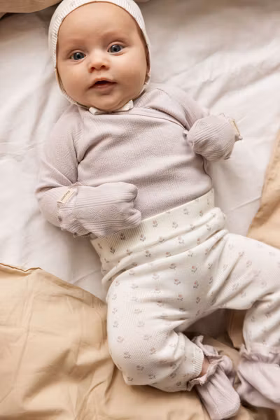 MarMar Copenhagen - Newborn Glovies - Violet Dust