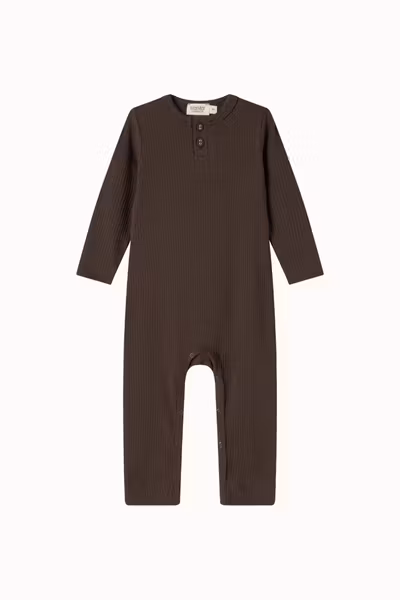 MarMar Copenhagen - Rompy Modal Romper - Dark Roast