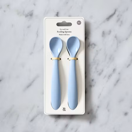 Jack o Juno - Feeding Spoons 2pack - Pale Blue