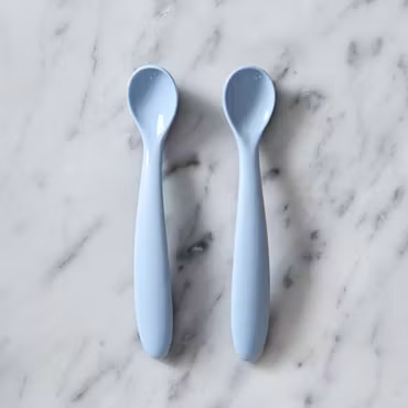 Jack o Juno - Feeding Spoons 2pack - Pale Blue