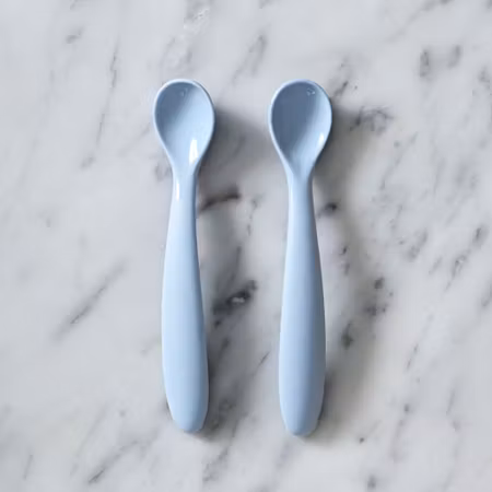 Jack o Juno - Feeding Spoons 2pack - Pale Blue
