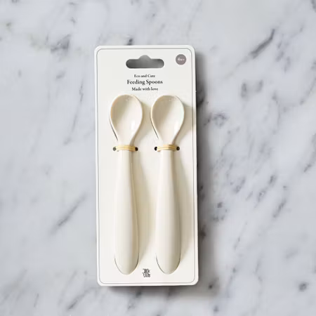 Jack o Juno - Feeding Spoons 2pack - Cream