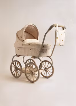 Konges Sløjd - Minnie Doll Pram - Lemon