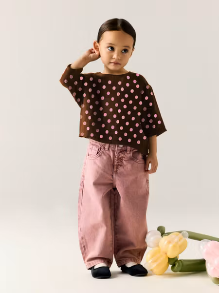 Name it - Bella Barrel Denim Jeans - Wild Ginger