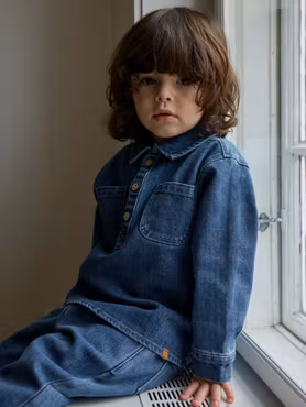Lil'Atelier - Bello LS Denim Loose Overshirt